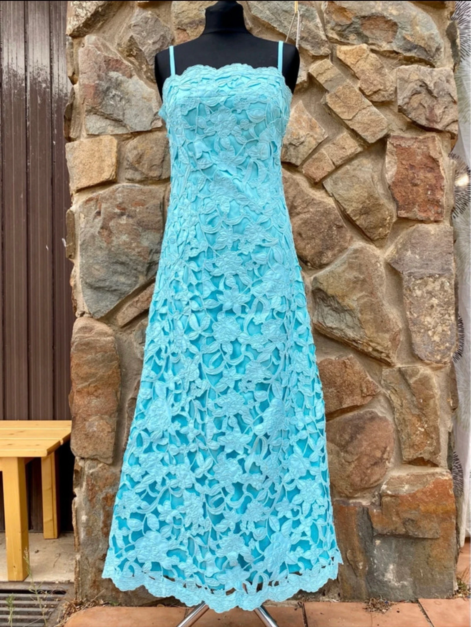 Vestido turquesa
